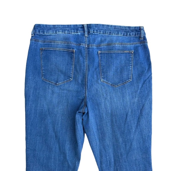 Chicos So Slimming Jeans Womens High Rise Ankle Stretch Pockets Denim 16 - Picture 7 of 14